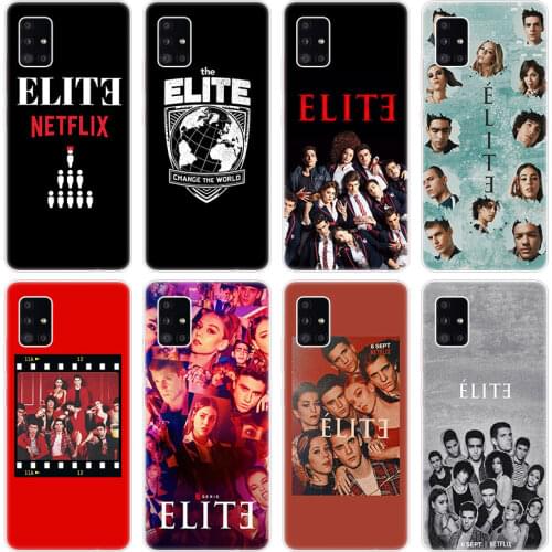 Spanish TV series Elite Case for Samsung Galaxy A12 A02 A03S A21S A22 A32 A52 A72 A82 Quantum 2 S21 Plus FE Ultra M02S M12 Cover