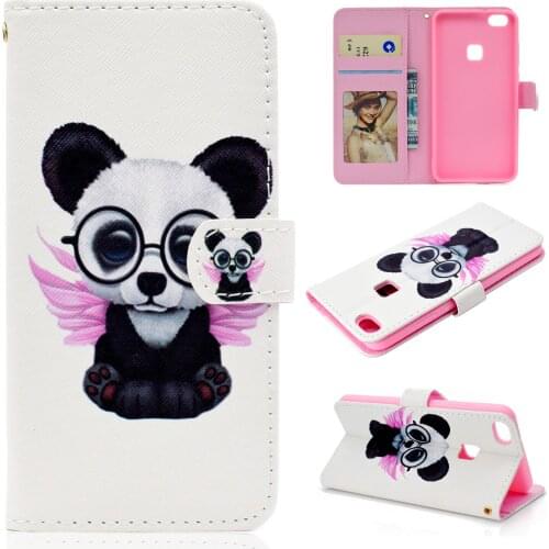 Phone Case For Huawei P10 Lite Flip luxury PU leather back silicon book funda protect Cover For Huawei P 10 Lite Case Cover