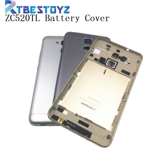 RTBESTOYZ Original ZC520TL Battery Back Cover For ASUS ZenFone 3 Max ZC520TL Battery Door Back Case Housing With Logo