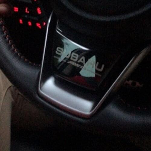 Car steering wheel decorative cover Emblem Badge For Subaru Forester Outback Legacy 2019 2020 2021 Subaru Xv 2018 2019 2020 2021