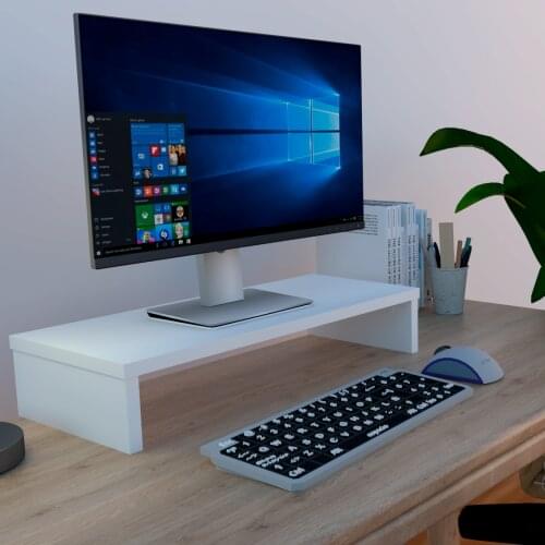 Wooden Tv stand Monitor lift 42-62-82-100x26.5x12 Cm tv furniture, monitor elevator, monitor stand pc, support 50Kg