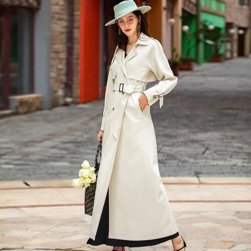 Женские двубортные тренчи Different Beaute China At AliExpress