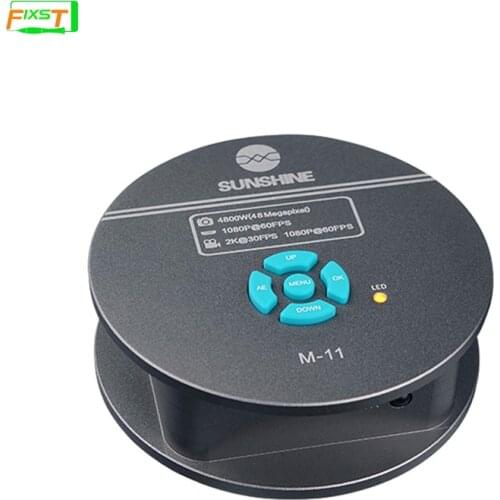 Trinocular microscope ultra high definition camera SUNSHINE M-11 ergonomic USB 4800W pixel industrial camera repair tool