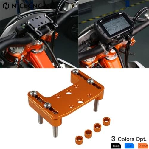 GPS Stout Mount Base Bracket Holder for KTM EXC XCW TPI EXCF SXF SX XC XCF XCFW 125 250 350 450 525 530 300 2004-2020 2019 2018