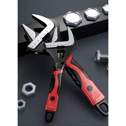 Adjustable Wrench Chrome Vanadium Steel Universal Spanner Mini Nut Key Hand Tools Multifunction Repair Tool Bicycle Ferramentas