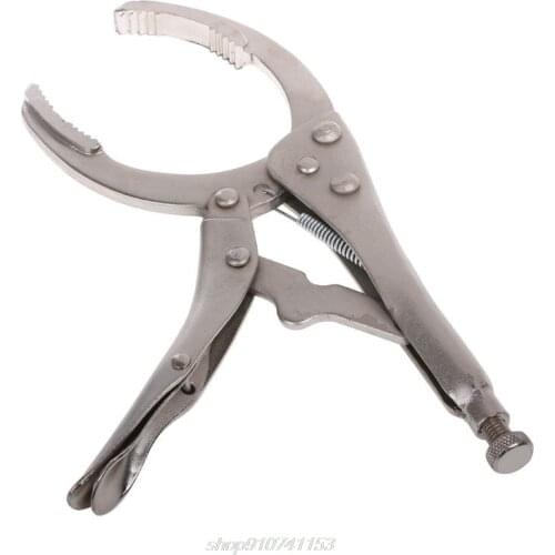 Steel 45# 10inch Adjustable Oil Filter Wrench Plier Spanner Removal Tool For Car Vehicle Repair Locking Grip D01 20 Dropship