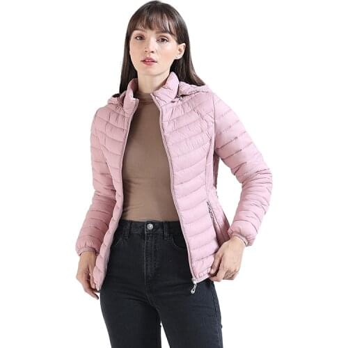 Женские легкие куртки SANTELON China At AliExpress