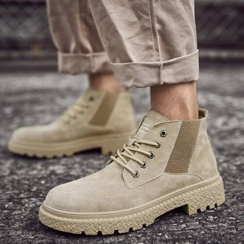 Outdoor sports casual cuero Sneaker for sneaker shoes Skates footwear men Walk leather causal comfortable Shoes boots Hot wear