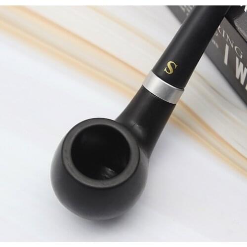 Tobacco Pipe Wooden Smoking Filter Grinder Portable Pocket Herb Pipes Durable Cigarette Accessories Best Gifts