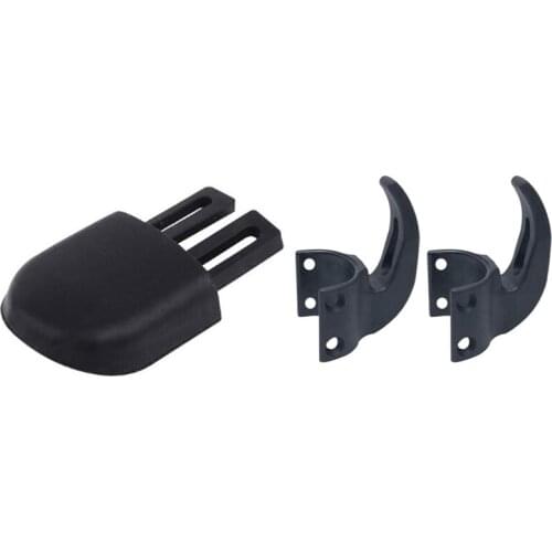 1X Electric Scooter Charging Port Dust Plug For Ninebot ES2 ES1 ES3 ES4 & 2Pcs Hanger Hook For Ninebot Scooter