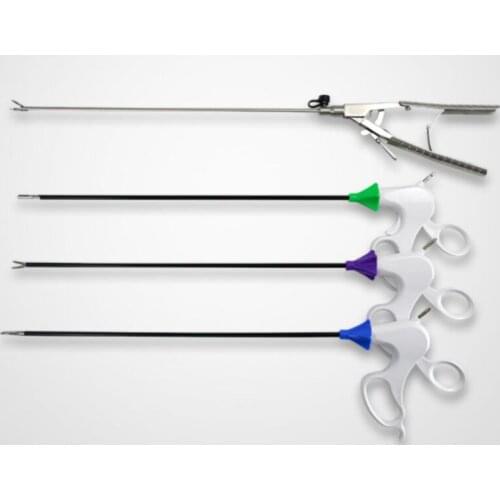 4 pcs Laparoscopy simulation training equipment Needle holder Scissors Grasping forceps Separating plier