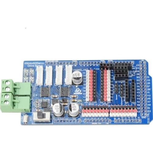 4 way DC encoder closed loop motor drive board PID speed measurement servo drive balance car robot arm trolley