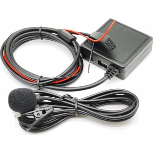 Car Bluetooth 5.0 Wireless HIFI Bluetooth Aux Microphone Adapter TF USB Flash Drive for MW E46 3-SERIES CD AUX