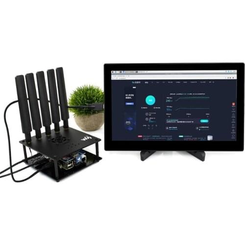 BlueRaven SIM8200EA-M2 5G HAT for Raspberry Pi, 5G/4G/3G Support, Snapdragon X55, Multi Mode Multi Band