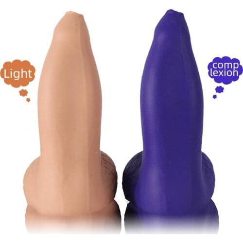 Large Animal Dildo Realistic Design With Suction Cup Fake Penis Consoladores Femenino,Anal Dildos Butt Plugs Sex Toy for Woman