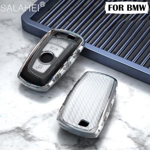 TPU Car Key Case Cover For BMW 520 525 f30 f10 F18 118i 320i 1 3 5 7 Series X3 X4 M3 M4 M5 Protection Key Shell Accessories