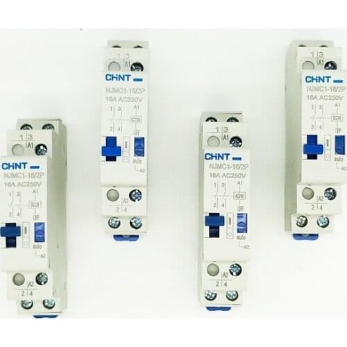 CHINT NJMC1-16/2P 16A Plus Relay AC220V DC24V AC24V DC12V