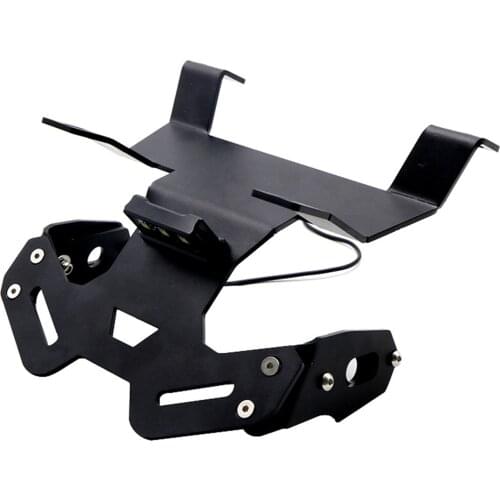 Motorbike License Plate Holder w/Lights for Honda CB125R CB250R CB300R