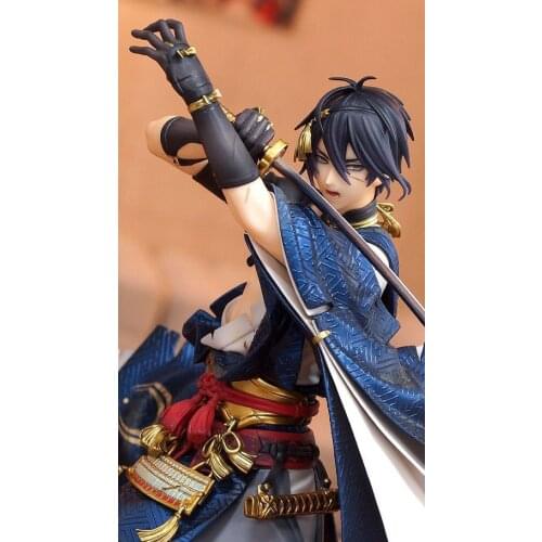 22CM Japanese anime figure Touken Ranbu Online Mikazuki Munechika action figure collectable model toys for boys