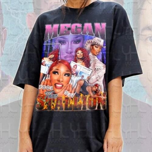 Megan Thee Shirt Megan Printed Graphic Tee Megan TheeFan Shirt Movies RAP Hip hop T shirt