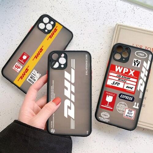 Hot Dhl Express 50th Anniversary Phone Case For Huawei Y6 Y7 Y9 Prime 2019 P30 P20 Pro P40 Lite E Transparent Hard PC Back Cover