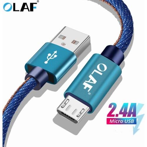 Olaf Micro USB Cable 0.25M 1M 2M cowboy quick charge mobile phone android cables for samsung xiaomi huawei tablet charger cable