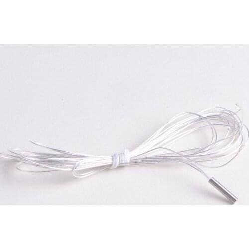 2pcs 1.5 meter Thermistor Cartridge NTC 100K 3950 thermistor M3x15mm -40~250 degree for 3D Printer extruder use