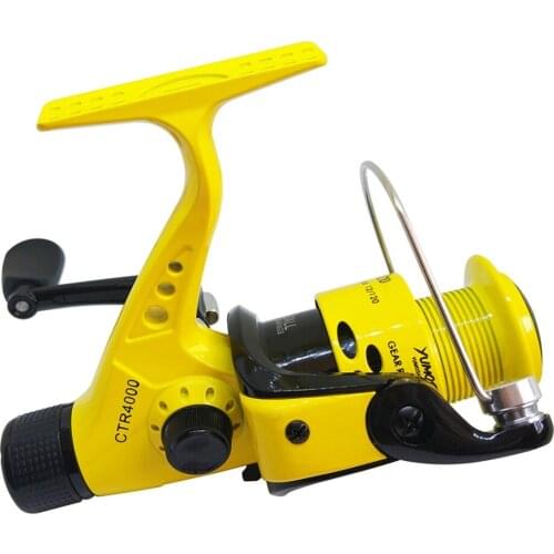 CTR Spinning Reel Rear Brake 12BB Top Plastic Spool Superior Wheel for Freshwater Saltwater Fishing 2000-7000 Series