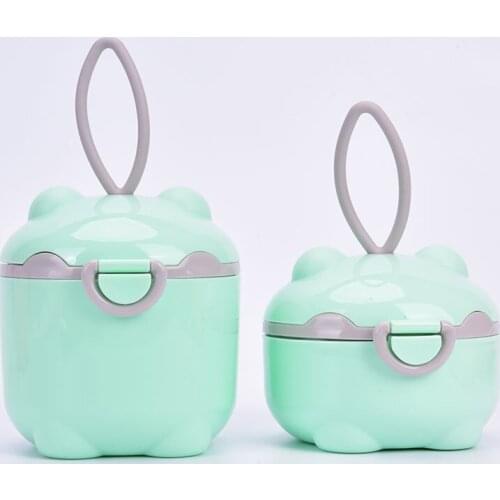 Milk Powder Box Portable And Cute Kids Formula Dispenser Storage Box Snacks Container Baby Milk Bottle Baby