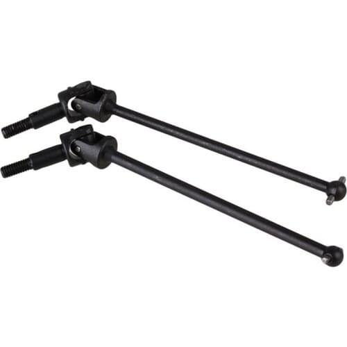 Hot 2PCS Black Iron 106015 Upgrade Universal Drive Shaft for HSP 94105 94106 94107 RC1:10 Off Road Buggy Model Car