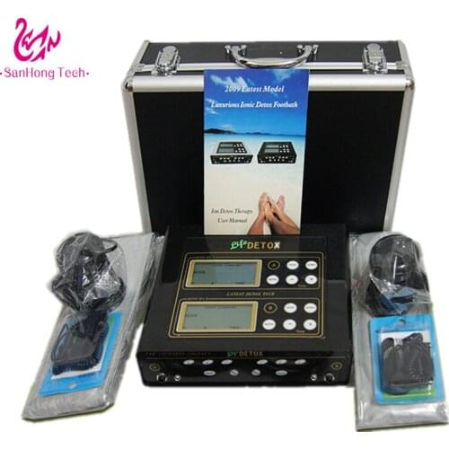 Double ion health care water foot massage spa machine DHL free shipping