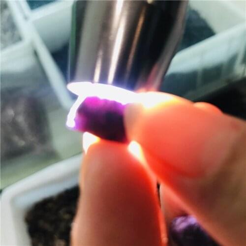 Natural Purple Red Corundum Crystal Rough Specimen Madagascar