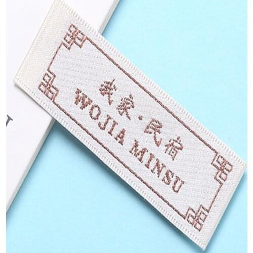 ChildrensCottonAndLinenOriginalClothingHandmadeHigh Quality Woven Garment Label Custom Brand Logo Tags For Clothes
