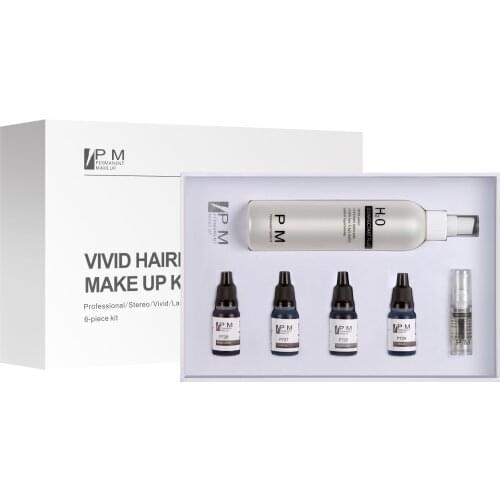 PM Hairline Scalp Micropigmentation PMU Permanent Makeup Pigment Kit