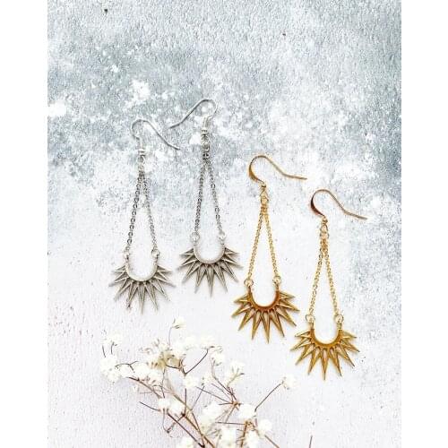 You Are My Sunshine Fashion Sunshine Drop Earrings Gift for Women Trendy Earrings