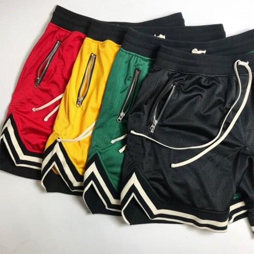 Gyms Shorts Men Bodybuilding Sportswear Mens Casual Shorts Fashion Male Short Pants Hip Hop Streetwear Breathable Man Shorts