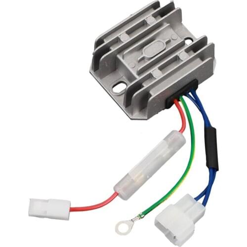 For Air-Cooled Diesel Engine 173 178 186F 188 192F Voltage Regulator Charging Stabilizer Rectifier