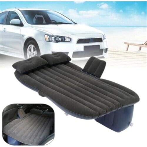 Universal Car Back Seat Cover PVC Air Inflatable Travel Bed Mattress For Vehicle New Design Sofa Outdoor Camping Cushion