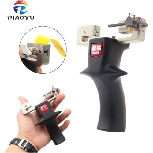 Stainless Steel High-grade Recurve Slingshot High Precision U-shaped Sight Professional Hunting Catapult with Rubber Band