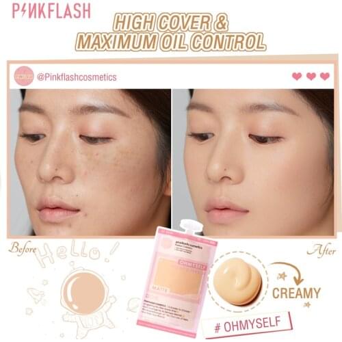 Bag Liquid Foundation Long Lasting Matte Cover Acne Dark Circles Mini Liquid Foundation Oil Control Long-lasting TSLM1