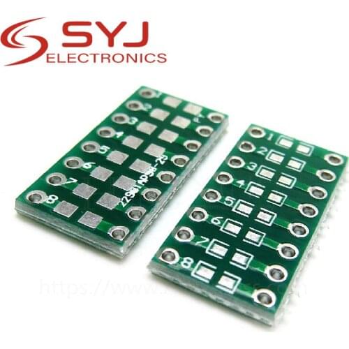 10pcs/lot 0805 0603 0402 to DIP PCB Transfer Board DIP Pin Board Pitch Adapter keysets In Stock