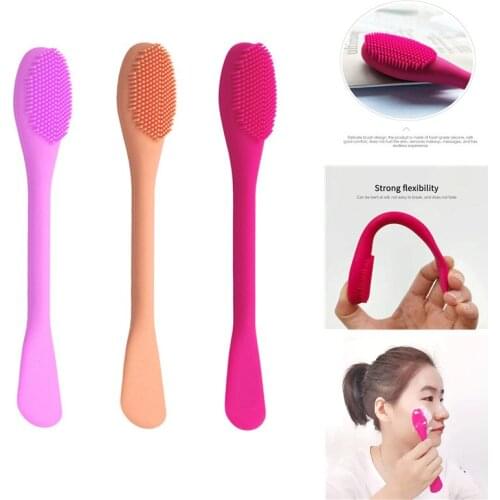 2021 Multifunction Facial Stirring Brush Professional Silicone Facial Mask Face Massager Beauty For Face Cleanser Tools