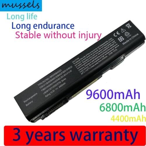 9600mAh PA3788U-1BRS battery for Toshiba Tecra A11 S11 48WHR 10.8V 9600mAh 6-Cell Battery GENUINE