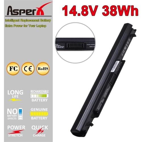 AsperX 14.8V 2600mAh K56 Laptop Battery for ASUS K46 A56 A46 K56 K56C K56CA K56CM K46C K46CA K46CM S56 S46 A31-K56 A32-K56