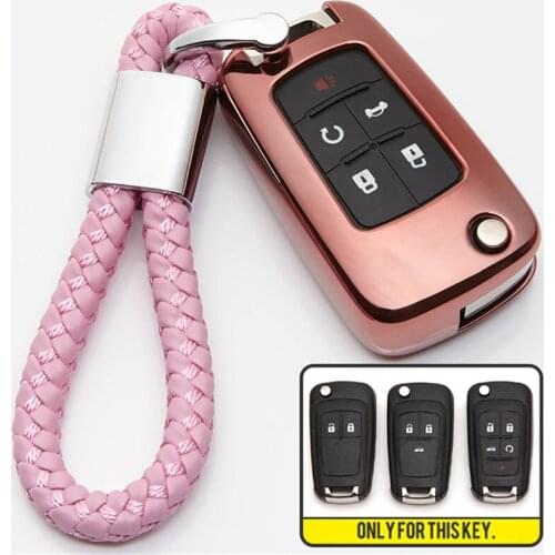 2019 For Buick Encore Lacrosse Verano Regal GS Sail Excelle XT GL8 Zafira GT Corsa Antara Meriva TPU Car Key Cover Case Holder