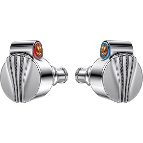 Fiio FD5 Beryllium Coated Dynamic In-ear Monitors Earphone with 2.5/3.5/4.4mm Interchangeable Sound Tubes and MMCX Audio Jack