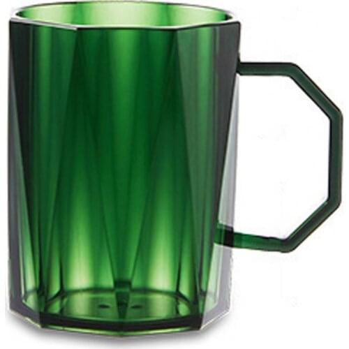 Washing Mug Eco-friendly Anti-slip Plastic Toothbrush Cup with Handle for Home Holder Cup Drinkware Tools اكواب