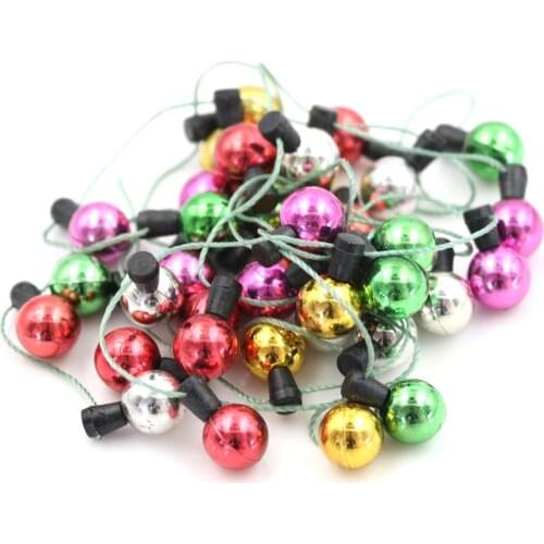 1/12 Scale Miniature Dollhouse 1 String Of Fake Lights Christmas Good Decoration Mini Furniture Accessories String Lights