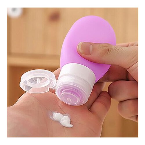 New Arrival 38ml Portable Mini Silicone Bottle Travel Lotion Points Shampoo Container Refillable Bottles