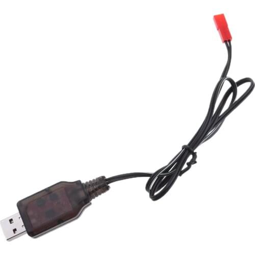 Premium 4.8V USB to JST Plug NI-MH NI-Cd Battery Charger Cable for RC Drone
